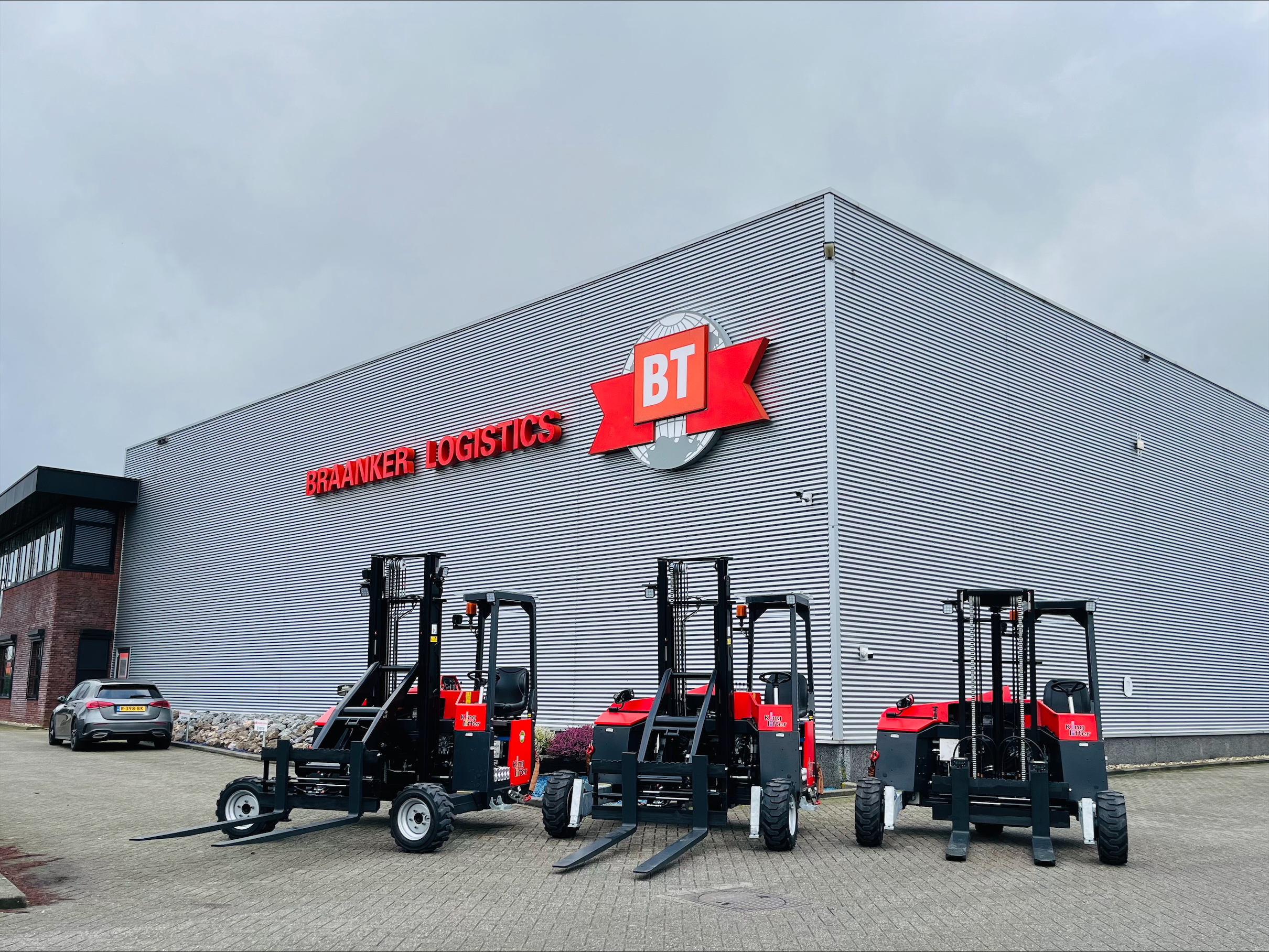 Nieuwe levering: drie Terberg meeneemheftrucks voor Braanker Logistics