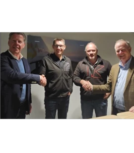 Krummen LTT AG bevestigt lange relatie met Terberg Kinglifter met bestelling van 22 meeneemheftrucks