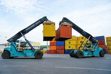 Konecranes Flow Drive verlaagt emissies bij Duitse......